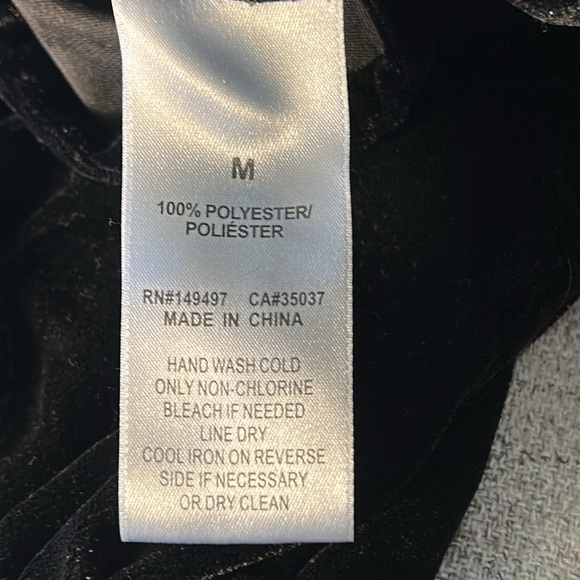 JOES WOMENS VELVET MOCK NECK LONG SLEEVE BLOUSE SIZE M - Picture 8 of 11